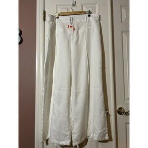 Cider Wide Leg Trouser Pants Womens 3X Buttons And Belt Loops